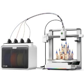 طابعة Creality SPARKX I7 Combo ثلاثية الأبعاد، متعددة الألوان مع CFS Lite AI Photo to 3D Printing 500 مم/ثانية عالية السرعة وضبط تلقائي لضوء RGB 95% أجزاء أساسية مسبقة التجميع منخفضة الضوضاء 10.24 × 10.24 × 10 بوصة in Kuwait