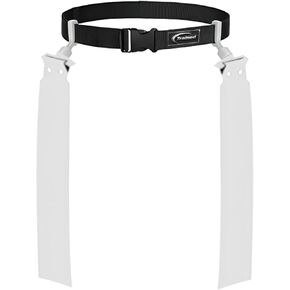 مجموعة كرة القدم ذات العلم المدرب - حزام كرة قدم قابل للتعديل مع علمين وبوب مسموع - معدات كرة قدم متينة للشباب والأطفال والكبار in Kuwait