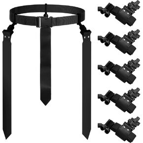 Junkin 6/8/10 Players Flag Football Sets Adjustable Football Belts and Flags for Youths Teens Kids Adults Players Sports Team in Kuwait