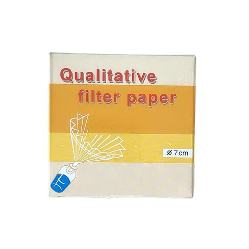 2 حزمة 70 مم 10-15 ميكرومتر ورق الترشيح النوعي OD 7 سم سرعة بطيئة 100 ورقة/حقيبة in Kuwait