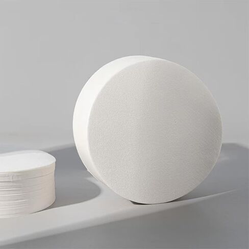 Round Qualitative Filter Paper, Ashless, 8cm, Medium Flow Rate for Laboratory Filtration, Chemistry, Biology, Food Testing, 100 Sheets,Medium Speed,8cm（100pcs） in Saudi Arabia