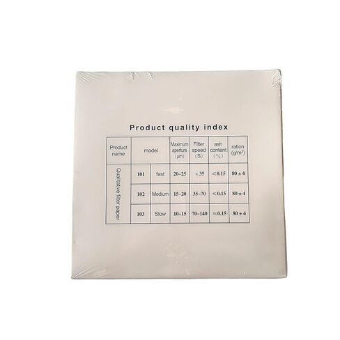 2 Pack 11cm 10-15μm Qualitative Filter Paper OD=110mm Slow Speed 200 Sheet/Lot in Kuwait