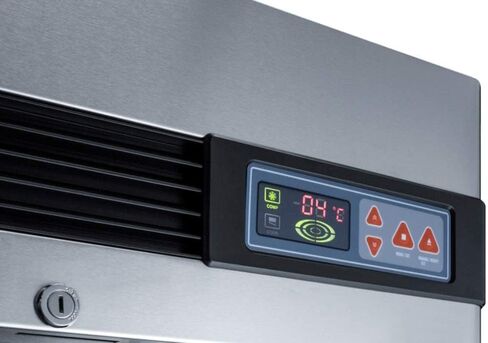 Summit Appliance ARG23ML Pharma-Vac Performance Series 23 Cu.Ft. Upright Pharmacy Refrigerator with Glass Door, Automatic Defrost, Digital Thermostat and Stainless Steel Cabinet in Kuwait