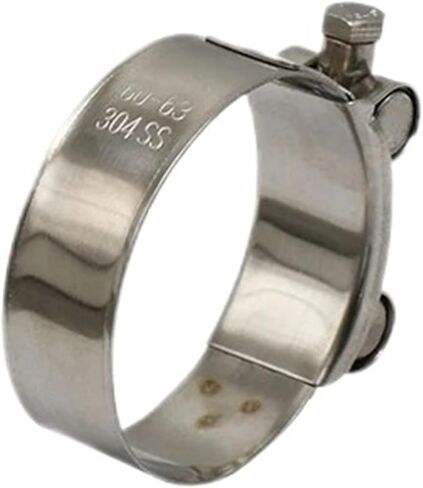 26-63mm Stainless Steel Motorcycle Exhaust Hose Clamp Clip For Honda For Suzuki Slip-on Muffler Silencer(48-51mm) in Saudi Arabia