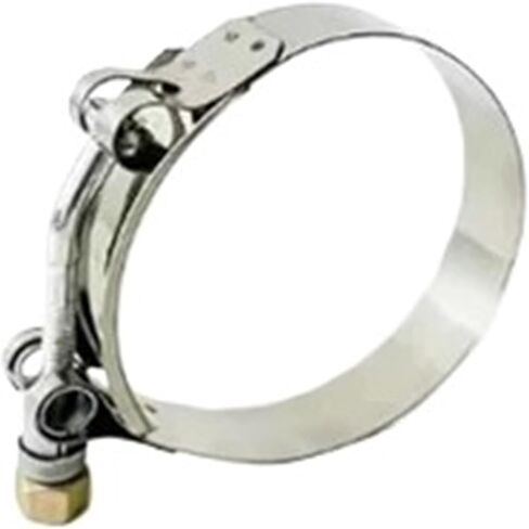 T Bolt Pipe Stainless Steel Clip Hose Clamps Turbo Pipe Coupler Intake Intercooler For Automotive Adjustable Metal Exhaust Pipe(ID 52-60mm) in Saudi Arabia