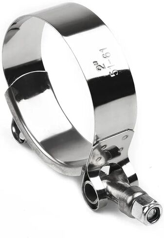 2-inch Motorcycle Exhaust Clamp Kit Band Exhaust Pipe Clamp Calipers Stainless Steel Rear Exhaust Clamp Kit 593935 51-61mm in Saudi Arabia