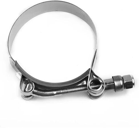 2-inch Motorcycle Exhaust Clamp Kit Band Exhaust Pipe Clamp Calipers Stainless Steel Rear Exhaust Clamp Kit 593935 51-61mm in Saudi Arabia