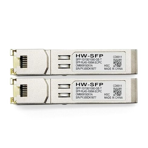 Gigabit Optical to Electrical Port Module 1.25G Optical to Electrical SFPRJ45-100M Compatible with H3C in Kuwait