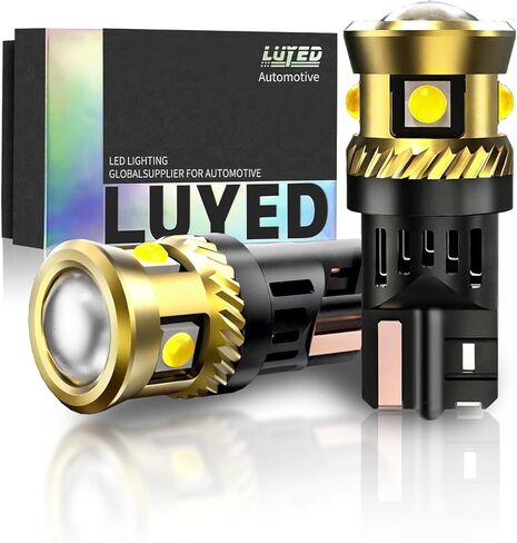 LUYED 1157 LED LED 3400 Lumens 1157 2057 2357 7528 LED Light Lights مع جهاز عرض لأضواء فرامل ذيل الإشارة العكسية ، والأصفر العنبر ، وحزمة 2 (أرمع LED في السوق) in Kuwait