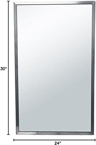 مرآة مرحاض تجارية - بعرض 60.96 سم وطول 76.2 سم in Kuwait