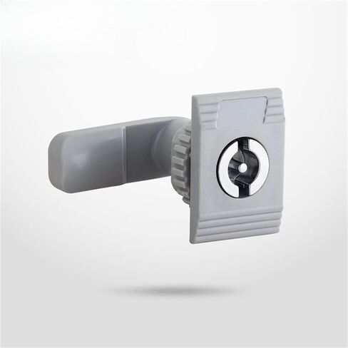 Lock MS705-3 Zinc Alloy/Plastic Electric Cabinet Door Lock Straight Tongue Distribution Box Lock 1Pcs(Ms705-3 Gray) in Kuwait
