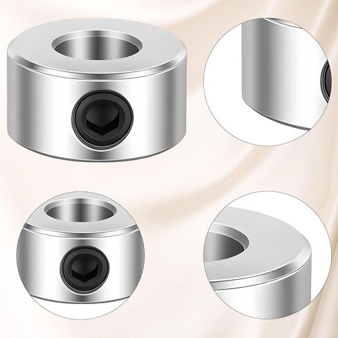 10PCS Set Screw Collars 4.05mm Bore Shaft Collars, Landing Gear Stopper Wheel Collar for Automotive Machinery Tools Home Improvement Landing Gear Stopper Wheel Collar (9mm OD, 5mm Width) in Kuwait