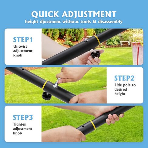 GORISE Basketball Hoop Outdoor, Height Adjustable, Portable Basketball Hoop & Goal with Fillable Base & 2 Wheels, Backboard for Backyard/Driveway/Indoor in Saudi Arabia