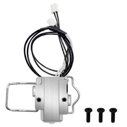 قطعتان من فوهات Kobra X 0.4 مم Hotend مجموعات الطارد المجمعة للطابعة ثلاثية الأبعاد - لاستبدال Anycubic Kobra X جميع الأطراف المعدنية الساخنة/رأس الطباعة مع فوهة مدمجة، قطعة واحدة من فرشاة الفوهة وأطراف فولاذية صلبة in Kuwait