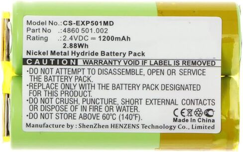 Battery for Eppendorf Research Pro 4860 Research Pro Electronic Pipette. Single and Multichannel Instruments in Kuwait