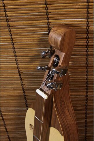 Includes: Dulcimer 4-String Vaulted Spruce Knotwork, Walnut + Snark Clip-On Chromatic Tuner in Saudi Arabia