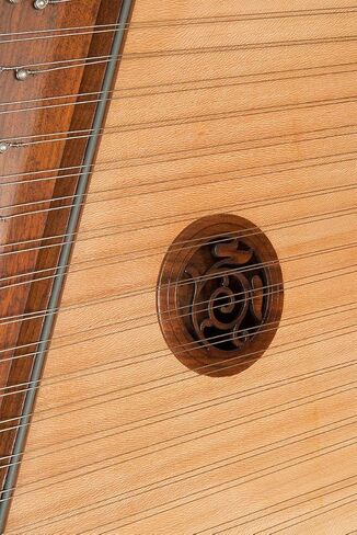 Roosebeck Hammered Dulcimer Package: Pro Quality 12/11 Course Sheesham Hammered Dulcimer W/Hammers + Stand in Kuwait