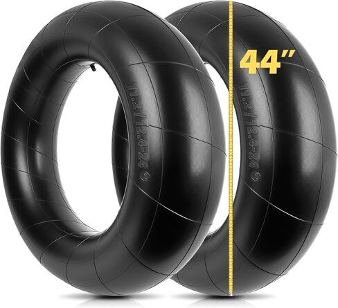 44 Inch Snow Inner Tube 2 Pack, Snow Tube for Snow Sledding and River Floating, Inflatable Butyl Rubber Snow Tube Heavy Duty, Innertubes for Snow Tubing, Pool Closing and Whitewater Adventures in Kuwait