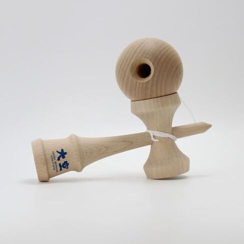 Ozora Kendama من Yamagata Koubou - صنع في اليابان - مادة خشب الزان القوي وشجرة الكرز - للمبتدئين والمحترفين - لون الخشب الطبيعي in Kuwait