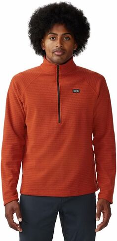 Mountain Hardwear Summit Grid ™ 1/2 Zip Glacial/Black LG in Kuwait