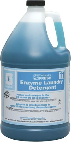 Spartan Clothesline Fresh Enzyme Laundry Det 11-Gal, 4/cs in Saudi Arabia
