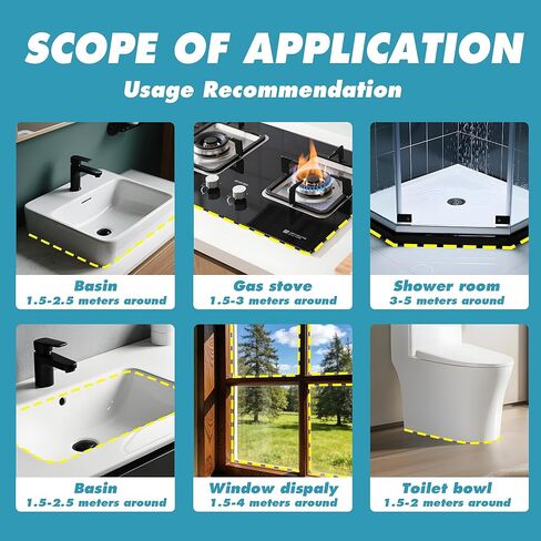 Hybrid Sealant - Premium Waterproof Caulk for Bathroom, Kitchen, Sink Repairs, Cures Underwater, No Gun Needed, Solvent-Free, Paintable & Stays White (5.3 oz/150g) in Kuwait