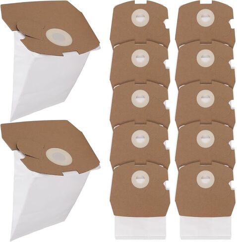 Vacuum Bags for Clean Obsessed CO711＆ Perfect C105 Commercial Canister Vacuum Cleaner - Replacement Dust Bag Leak-Proof Design - 12Pack in Saudi Arabia