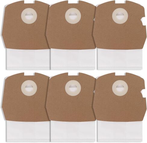 Vacuum Bags for Clean Obsessed CO711＆ Perfect C105 Commercial Canister Vacuum Cleaner - Replacement Dust Bag Leak-Proof Design - 12Pack in Saudi Arabia