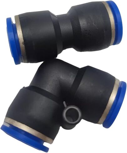 PV PU Pneumatic Fittings Connector Tube Hose Couplings Joint 4/6/8/10/12/16mm Push In 100Pcs(PV4) in Saudi Arabia