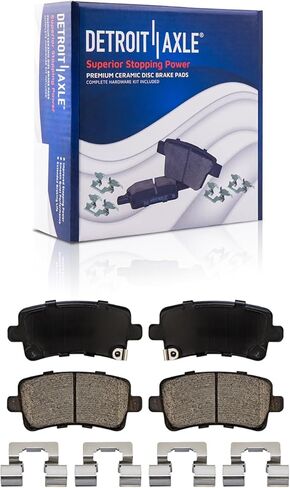 Detroit Axle - Front Brakes Kit for Chevy GMC Silverado Sierra Suburban Yukon XL Express Savana 1500 Tahoe Avalanche Cadillac Escalade ESV EXT Brake Rotors Ceramic Brakes Pads Replacement in Saudi Arabia