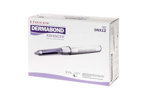 Ethicon DNX12 Dermabond Advanced Topical Skin Adhesive, 0.7 mL Ampule of High-Viscosity Skin Adhesive, Medical Supplies in Kuwait