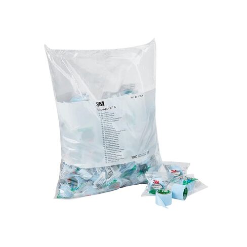 3M Micropore S Blue Silicone Medical Tape 1" x 1.5 Yd 10 Boxes, 1 Rolls/Box 2770S-1 in Kuwait