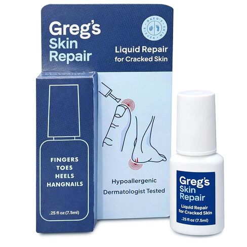 Greg's Skin Repair - Liquid Bandage for Skin - Cracked Heels - Cracked Fingers - Feet - Liquid Hydrocolloid - Foot Cream - Foot cream for dry cracked heels and feet 7.5ml in Kuwait
