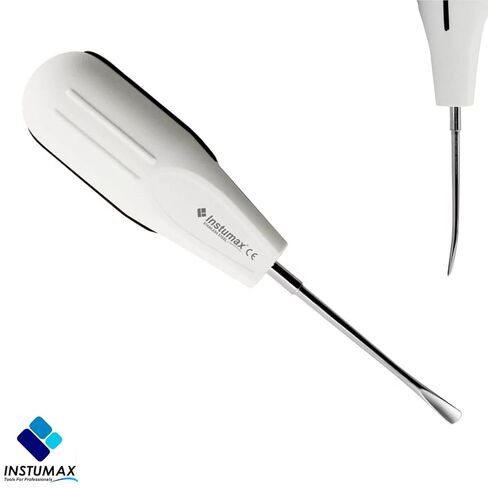 مجموعة من 10 مقابض بيضاء اللون لمصاعد خلع الأسنان، أدوات استخلاص جذور الأسنان، مجموعة من 10 مقابض بيضاء اللون in Kuwait