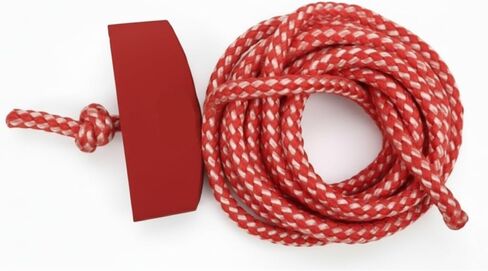 طقم حبل سحب لباب المرآب من سامسون - حبل بمقبض أحمر مقاس 28 بوصة لسلم العلية، وسحب سلك فتاحة المرآب، وقبضة بداية الارتداد المتوافقة مع نماذج تشامبرلين والحرفيين in Saudi Arabia