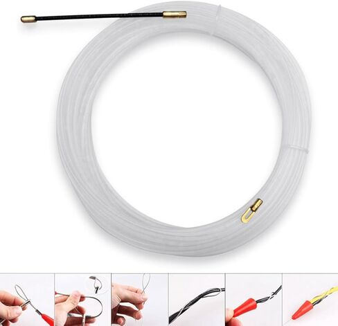 Cable Puller Threader-Wire Pulling Tool Traction Rope Tool for Electrician 3mmX5M in Saudi Arabia