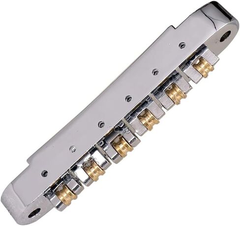 Iron 6 Roller Bridge Tremolo Saddles With Two Posts For LP EPI Electric Guitar Parts Accessory in Kuwait