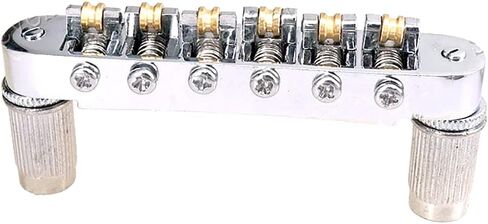 Iron 6 Roller Bridge Tremolo Saddles With Two Posts For LP EPI Electric Guitar Parts Accessory in Kuwait