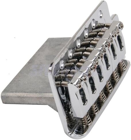 Alloy Electric Guitar Parts Chrome Tremolo Bridge System For Fender Stratocaster Strat in Saudi Arabia