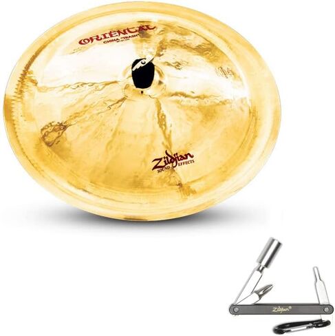 ZILDJIAN A0620 20 بوصة شرقية صينية "TRASH" مجموعة طبلة صنج مع درجة صوت منخفضة - منتصف الصوت مع ZKEY in Kuwait