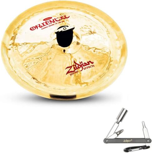 Avedis Zildjian Company Zildjian A0612 12inch Oriental China Trash Drumset Cymbal With High Profile With ZKEY in Kuwait