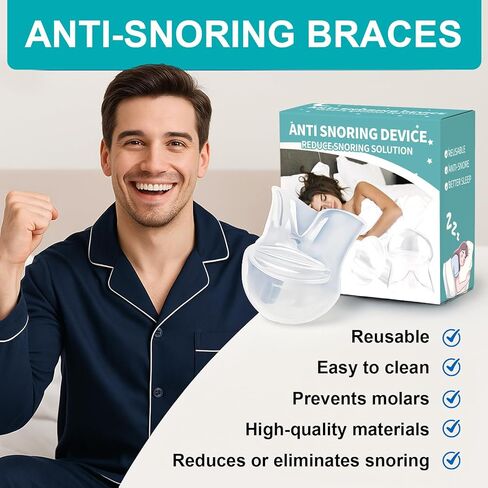Anti Snoring Device - Snoring Solution Mouth Guard for Men and Women -F04 in Kuwait