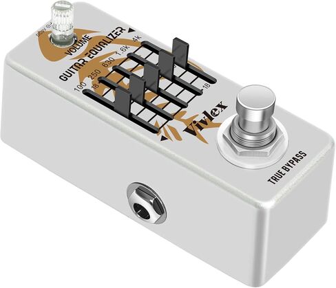 LEF-317A Guitar EQ Equalizer Pedal Mini Analog 5-Band Graphic Equalization with True Bypass Full Metal Shell in Saudi Arabia