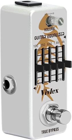 LEF-317A Guitar EQ Equalizer Pedal Mini Analog 5-Band Graphic Equalization with True Bypass Full Metal Shell in Saudi Arabia