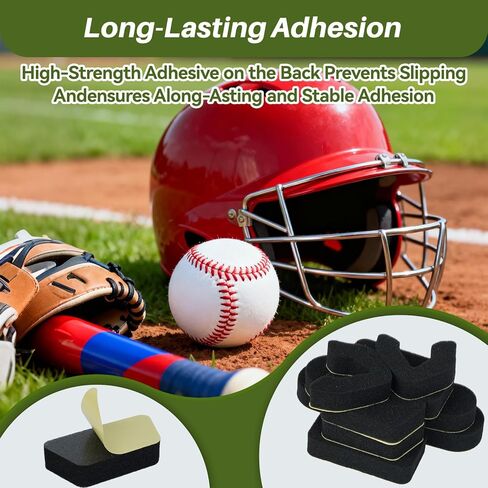 Helmet Padding Set Replacement Pads Compatible with Easton Batting and Catchers Helmets, 0.79" Thickened Pads for Baseball and Softball Players Safe Training in Kuwait