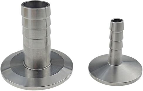 6 8 10 13 16 20-50mm Vacuum Hose Barb x KF10/16/25/40/50 Vacuum KF Camp SUS 304 Stainless Steel Pipe Fitting(KF10-10mm) in Saudi Arabia