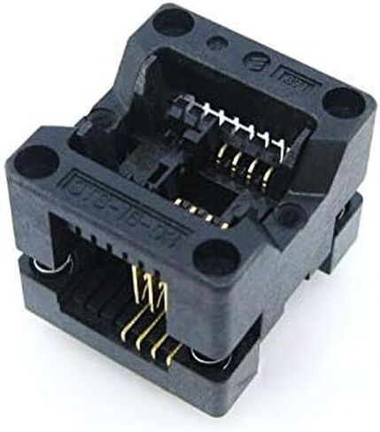 OTS-8(16)-1.27-03 Pitch 1.27mm Width 3.9mm for SOP8/SO8/SOIC8 Package IC MCU Test Burn-in Programming Adapter Socket Enplas @XYG in Saudi Arabia