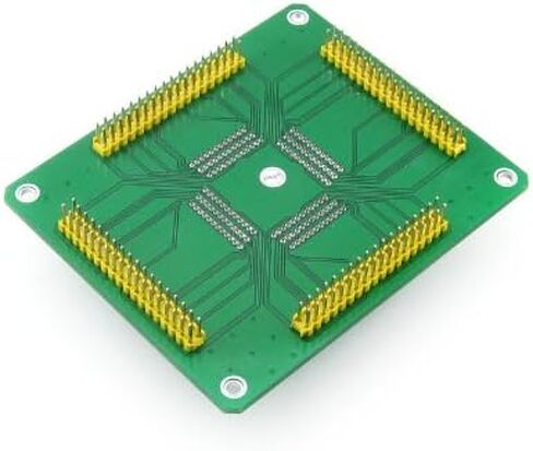 GP-QFP144-0.5 MCU IC Test Socket Programming Adapter for IC51-1444-1354-7 QFP144 TQFP144 LQFP144 Pitch 0.5 Yamaichi @XYG in Saudi Arabia