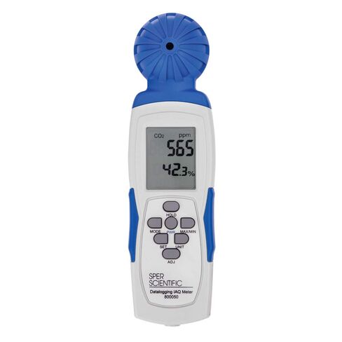 Sper Scientific Datalogging Indoor Air Quality (IAQ) Meter 800050 – Carbon Dioxide Monitor with NDIR, Records Temperature, Relative Humidity (RH) & CO2 for Offices, HVAC Equipment & More - 2 pc in Saudi Arabia