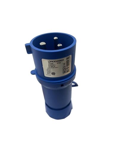 PKF32F423 Industrial Socket, 200.250V, 32A, 2P+E, IP44, Blue(PKX32M423) in Kuwait